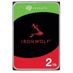 SEAGATE HDD 2TB IRONWOLF (NAS), 3.5", SATAIII, 5400 RPM, Cache 256MB