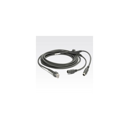 Zebra KBW Cbl PS/2 PWR Port/15FT Straight
