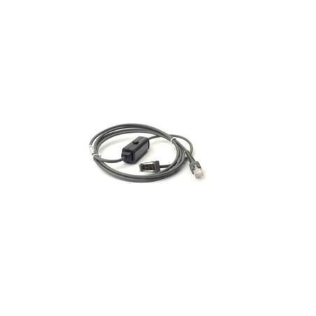 Zebra Assembly,Cable, Auto-Host Detect - IBM: 468X/9X, 7FT (2M) Straight, Port 9B