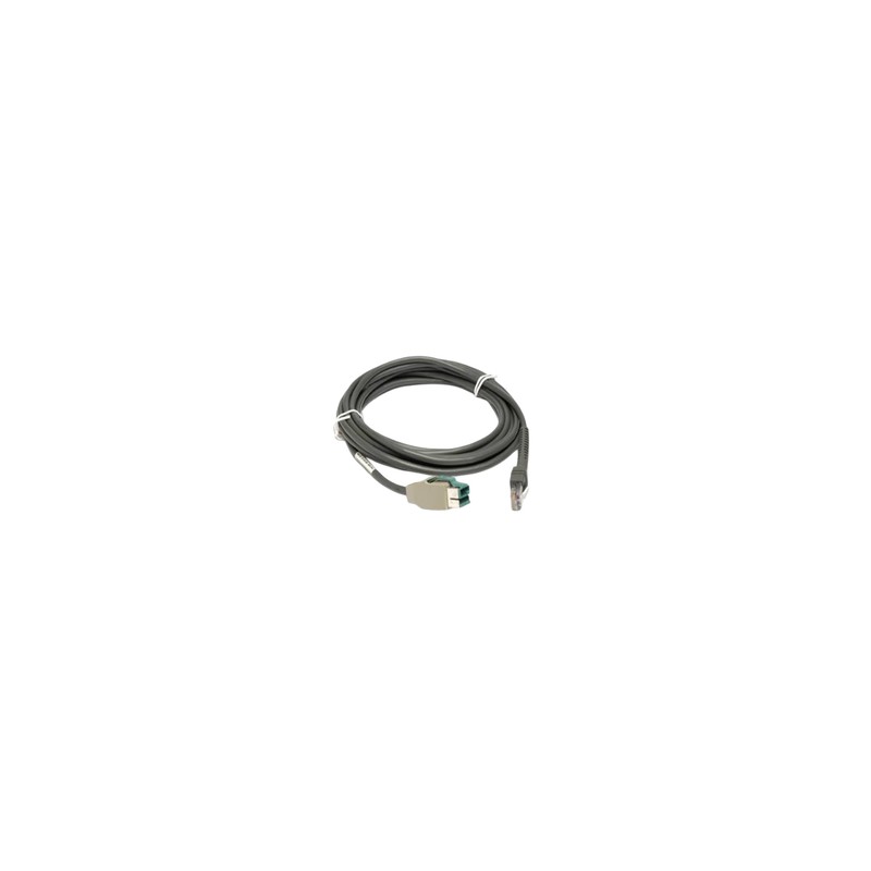 Zebra Cbl SHLD USB PWR PL Conn 15FT/ST