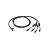 Zebra Cable,Power,4 Way