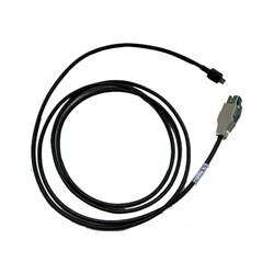 CS6080 Cordless Cradle Cable: USB-C (Cradle) to USB-A Power Plus (Host) Cable 7ft. (2.1m), Straight - Midnight Black