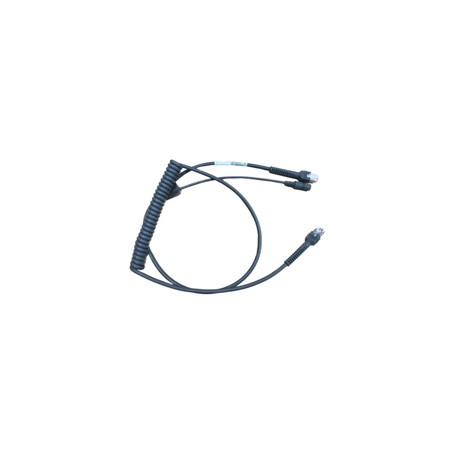 Cable – RS232: RJ456 Connector, Ft. (1.8m), Coiled (Requires 5V Power Supply) – connect a scanner to a PSC Magellan Auxiliary