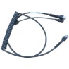 Cable – RS232: RJ456 Connector, Ft. (1.8m), Coiled (Requires 5V Power Supply) – connect a scanner to a PSC Magellan Auxiliary