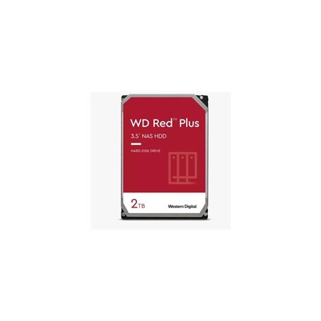WD RED PLUS NAS WD20EFPX 2TB, SATA III 3.5", 64MB 5400RPM, 175MB/s, CMR