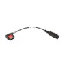 Zebra WT6000 Headset Adapter Cable/Quick-Disconnect CONNECT Short