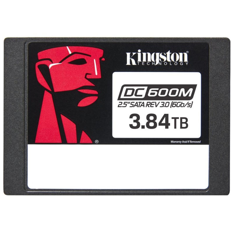 Kingston SSD 4TB (3840G) DC600M (Entry Level Enterprise/Server) 2.5” SATA