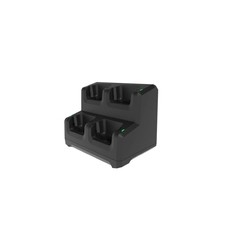 Zebra EC50/EC55 4-Slot Charge Only Locking Cradle Inc. PWRBGA12V108W0WW And Cbl-DC-381A1-011