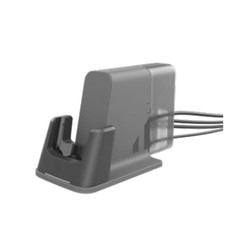 TC21, TC26 Workstation Cradle, allows to connect a mobile comp. to an ext.l monitor and multiple peripherals.