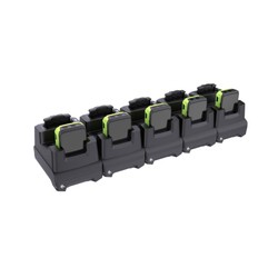 WS50 Ethernet Charge Cradle, 5 Wrist Devices, 5 Wrist Batteries (800mAh)