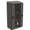 Zebra Midi 3 Shelf Intelligent Cabinet EMEA, Assembled With Power Distribution Unit (PDU) Key Barrell Lock And 2X Keys.