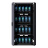Flat packed version of Midi 3 Shelf. Inc. Power Distribution Unit (PDU) Key Barrell Lock ,2X Keys, std shelves and internal IEC