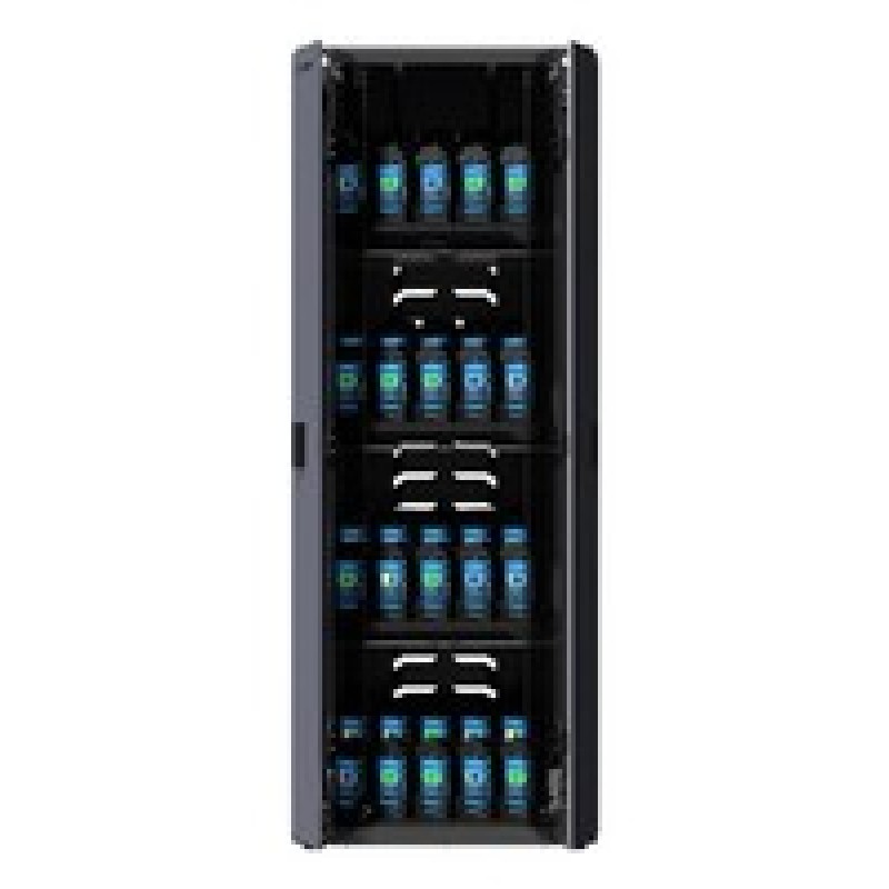 Flat packed version of X-Large 5 shelf. Inc. Power Distribution Unit (PDU) Key Barrell Lock ,2X Keys, std shelves and internal