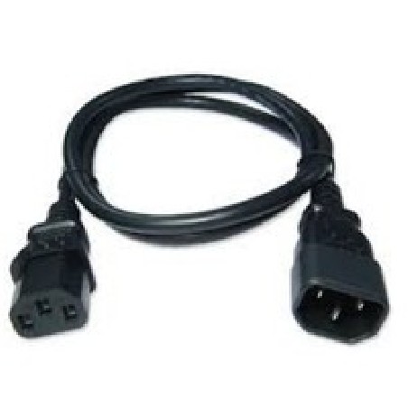 Zebra IEC C14 TO C13, 3FT Cable From PDU TO Cradle - One Per Cradle/Shelf, Large, X-Large & Extreme Top Shelves