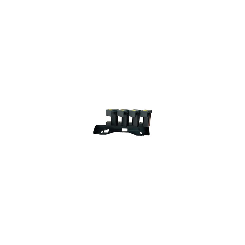 Cradle Locking Solution - Mechanical locking mechanism for TC5 4 slot charging cradles with battery toaster. Incls Client