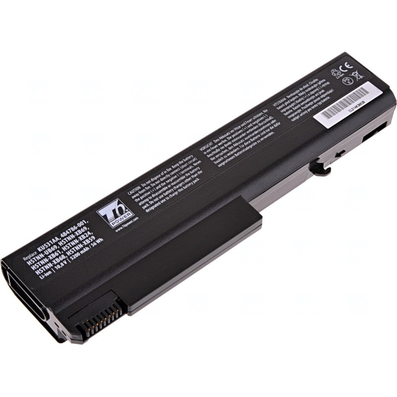 Baterie T6 Power pro HP 6530b, 6730b, 6930b, ProBook 6440b, 6450b, 6540b, 5200mAh, 56Wh, 6cell