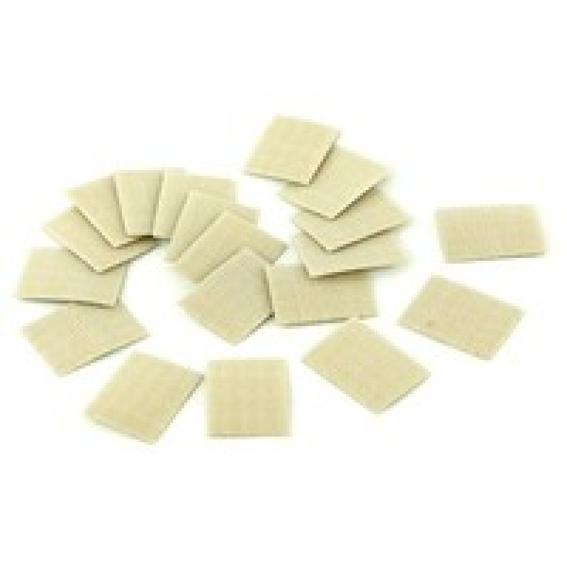 Zebra 25 Sets OF Four Adhesive Backed Hook Fastener Strips Used TO Adhere 25 CR0081-S OR CR0081-P Charging Communication