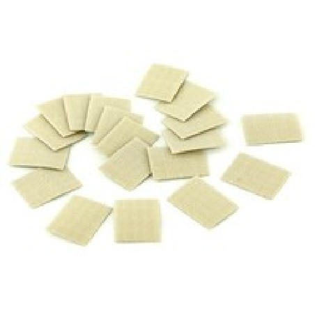 Zebra 25 Sets OF Four Adhesive Backed Hook Fastener Strips Used TO Adhere 25 CR0081-S OR CR0081-P Charging Communication