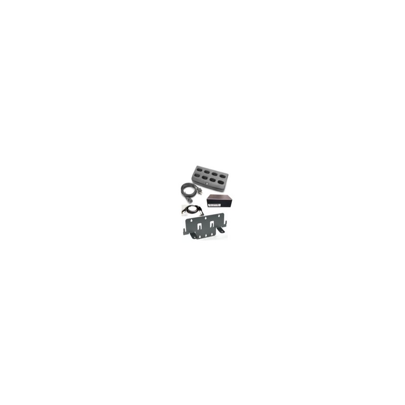 Zebra CHS5000-8000CR CS4070 8-Slot/Term Charger PW Supply Wall Bracket