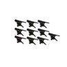 Cord clip for HD4000 headset cable, pack of 10