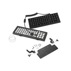 Zebra VC70 Keyboard Kit: QWERTY IP66/65-Key Backlit Secured USB-A