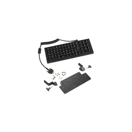 Zebra VC70 KYBD 65 Keys Backlit/USB QWTY IP66 W/MNT