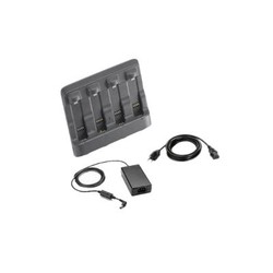Zebra KT: MT20X0 4 Bay Bat Charger,PS,US LC