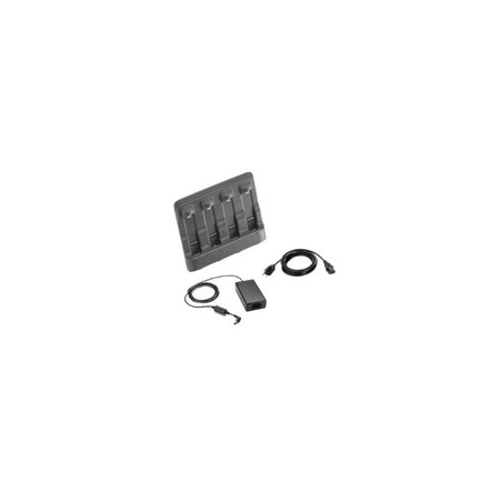 Zebra KT: MT20X0 4 Bay Bat Charger,PS,US LC