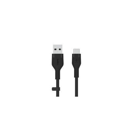FLEX USB-A/USB-C SILICONE CBL F/SILICONE CABLE SUPPORTS FAST CHA CAB008BT2MBK