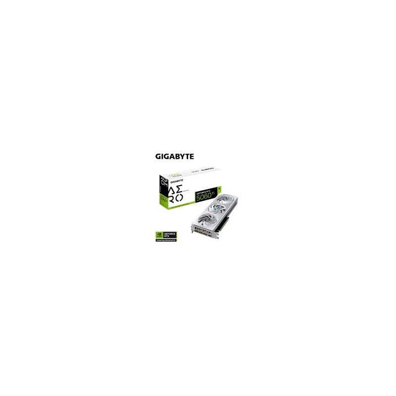 GIGABYTE VGA NVIDIA GeForce RTX 5060 Ti AERO OC 8G, 8G GDDR7, 3xDP, 1xHDMI