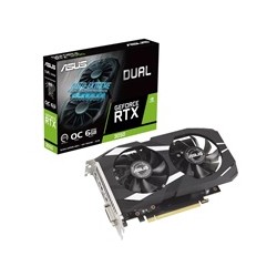 ASUS VGA NVIDIA GeForce RTX 3050 DUAL OC 6GB, RTX 3050, 6GB GDDR6, 1xDP, 1xHDMI, 1xDVI