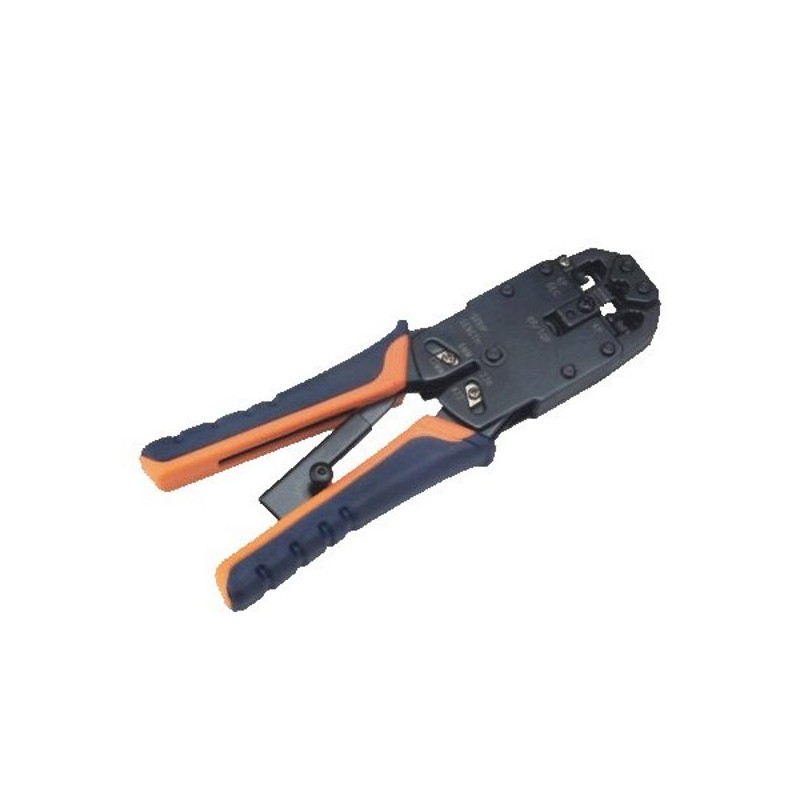 DATACOM Konektorovací nástroj 6P+8P račna - rukojeť OR/BL