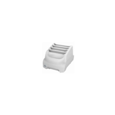Zebra TC21/TC26 Healthcare White 4-Slot Battery Charger, PS And DC Cable Sold Separately (PWR-BGA12V50W0WW, Cbl-DC-381A1-01)