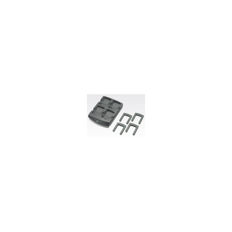 Zebra MC7X MC3XXX 4-Slot BATT Chrgr/W/OUT PSU DC Cable + Line Cord