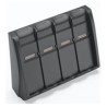 Zebra Kit MC95 4X4 Slot BATT Charger/Wall Mount Ready INLC PWR