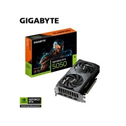 GIGABYTE VGA NVIDIA GeForce RTX 5050 WINDFORCE OC 8G, 8G GDDR6, 2xDP, 2xHDMI