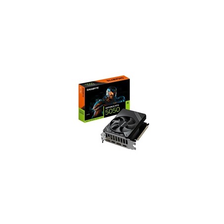 GIGABYTE VGA NVIDIA GeForce RTX 5050 D6 8G, RTX 5050, 8G GDDR6, 2xDP, 2xHDMI