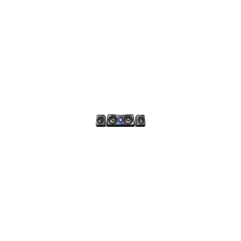 C-TECH reproduktory SPK-16, 2.2, RGB, černá