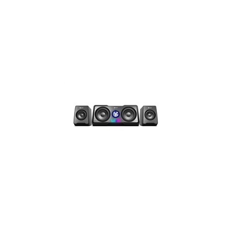 C-TECH reproduktory SPK-16, 2.2, RGB, černá