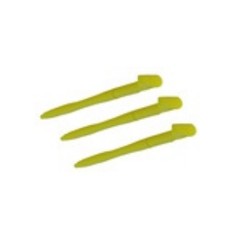 Zebra Short Yellow Stylus/Pack OF 3