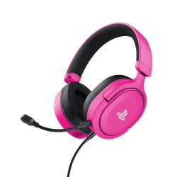 TRUST sluchátka GXT 498P FORTA PS5 Gaming Headset, Sony Licensed, růžová