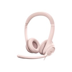 Náhl. sada Logitech Stereo USB Headset H390,růžová