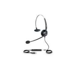 Yealink UH33/Mono/Jack/Drát/MS/Černá