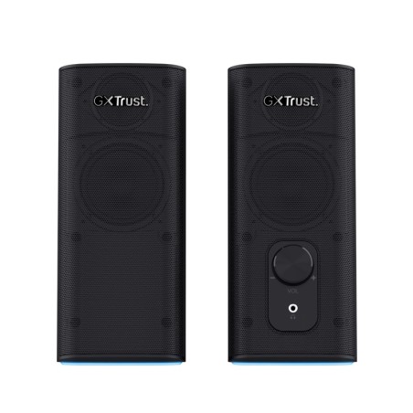 TRUST reproduktory GXT 612 CETIC RGB-Illuminated 2.0 Speaker Set, Bluetooth, černá