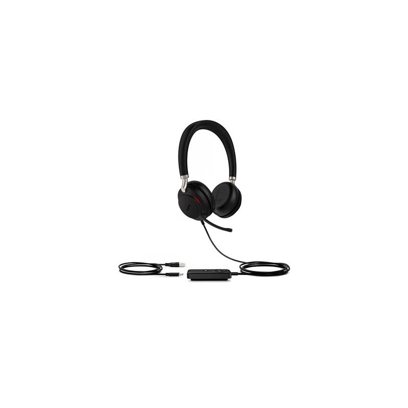 UH38 Dual UC -BAT/Stereo/ANC/USB/Drát/BT/Bezdrát/Černá