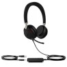 UH38 Dual UC -BAT/Stereo/ANC/USB/Drát/BT/Bezdrát/Černá