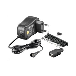 Goobay Univerzální napájecí adaptér 230V/3-12V stejnosměrný 1500mA