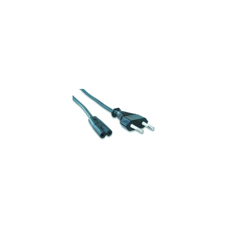 GEMBIRD Kabel napájecí 230V 1,8m (2-pin C7 konektor "flexošňůra")