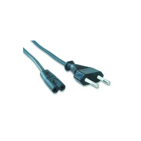 GEMBIRD Kabel napájecí 230V 1,8m (2-pin C7 konektor "flexošňůra")