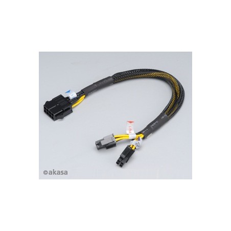Redukce z 8pin (M) na 8pin (2x4pin) - 30 cm